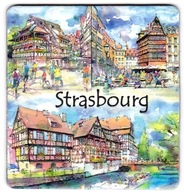 STRASBURG FRANCJA Strasbourg magnes CZ593