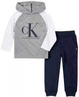 Calvin Klein tepláková súprava pre chlapčeka Tonny sivá 12 m