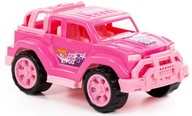 Terénne auto JEEP PATROL autíčko hračka ružová