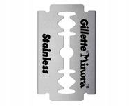 Gillette Minora 10szt żyletki do golenia wkłady