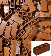 LEGO Építőkocka 50db Tégla kocka 1x3 Barna 3622