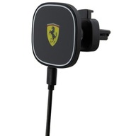 Ferrari uchwyt indukcyjny 15W FECHMGLK do kratki czarny MagSafe