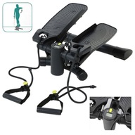 Stepper PROSTY + SKRĘTNY swing fitness steper schody z linkami licznik 2w1