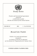 Treaty Series 2947 (English/French Edition)