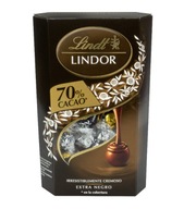 Lindt LINDOR Praliny pralinki czekoladki czekolada gorzka 70% kakao 337g