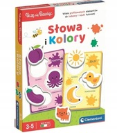 GRA EDUKACYJNA SŁOWA I KOLORY 50760 CLEMENTONI