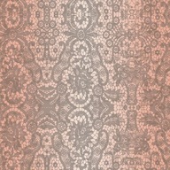Okleina Samoprzylepna Meblowa Folia 45 x 50 cm KORONKA Różowo Beżowa