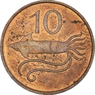 Moneta, Islandia, 10 Aurar, 1981