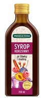 SYROP KORZENNY ZE ŚLIWKĄ I MALINĄ 250ML / PREMIUM ROSA