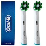 Oryginalne końcówki Oral-B Cross Action EB50-2 2 sztuki