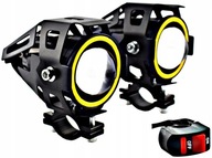 2x HALOGY MOTOCYKLE SVETLOMETY RING LED