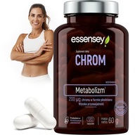 CHROM PIKOLINIAN FORTE MAX PORCJA NA 120 DNI METABOLIZM CUKIER GLUKOZA WEGE