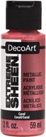 Farba metaliczna DecoArt CORAL extreme sheen 59 ml