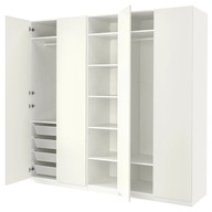 IKEA PAX/FORSAND Szafa biały 250x60x236 cm