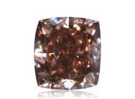 Prírodný diamant 0.15ct Hnedý Cushion I1