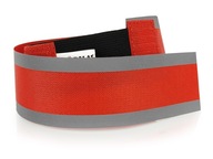 OPASKA ODBLASKOWA Z GUMKĄ CZERWONA MOCNY ODBLASK