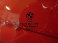 BMW 2 F46 window door left rear part rear AS3