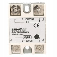 SSR-60DD félvezető relé 60A AC-DC