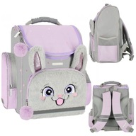 Lilac školský batoh pre dievčatko, aktovka králik 37x34x20cm