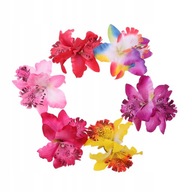 6PCS Havajské Vlasové klipy Kvetinové Orchid