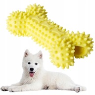 Zabawka na przysmaki dla psa gryzak TPR pastelowa kostka jeżyk z wypustkami