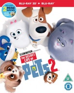 SECRET LIFE OF PETS 2 3D (SEKRETNE ŻYCIE ZWIERZAKÓW DOMOWYCH 2) [2XBLU-RAY]