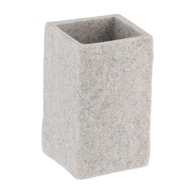 Kúpeľňový hrnček moderný šedý dekoratívny kameň