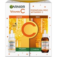 Garnier Vitamin C sérum na tvár na deň 30ml + sérum na tvár na noc 30