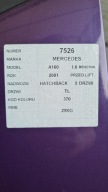Mercedes A160 Tür hinten links 370