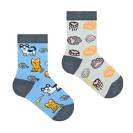 Detské ponožky SPOXSOX Mačky Kids 23-26