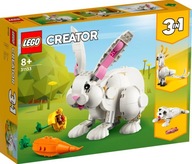 LEGO Kocky Creator 31133 Biely králik