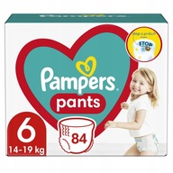 PAMPERS PANTS R.6 MEGA BOX 84 KS PLIENKOVÉ NOHAVIČKY