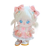 Mini bábiky Dievčenská bábika s modrým okom Bábika do okienka kamaráta pred spaním