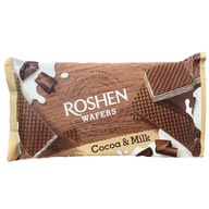 Roshen Wafers z nadzieniem kakaowo-mlecznym 216 g