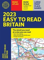 2023 Philip s Easy to Read Road Atlas Britain:
