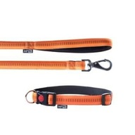 Vodítko+obojok Soft Style Happet oranžový S 1cm