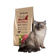 Fitmin cat purity hairball 10kg + GRATIS