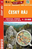 CZESKI RAJ MAPA TURYSTYCZNA 1:25 000 SHOCART 722 Shocart