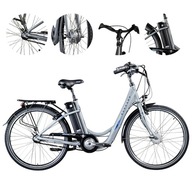 Elektrický bicykel Mestský 26 Nexus Alu Zvonček Batožinový priestor Blatníky Svetlá