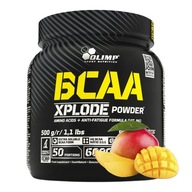 OLIMP BCAA AMINOKWASY Xplode 500g LEUCYNA AMINO BIAŁKO B6 ANABOL MANGO