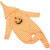 1 súprava novorodeneckého halloweenskeho oblečenia Tekvicový Romper