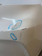 bumper rear part rear Toyota Corolla E21 18- sedan