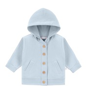 Bluza dresowa niemowlęca BASIC błękit - 74