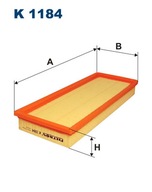 Filtron K 1184 Filter, vetranie priestoru pre cestujúcich