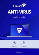 F-Secure Antivírus F Secure AntiVirus 2021 3 st. / 24 mesiacov ESD