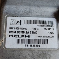 unité de commande électronique uce moteur Peugeot 308 9809447980
