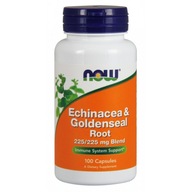 NOW FOODS Echinacea a Goldenseal Root - Echinacea fialová a Gorzknik