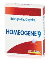 HOMEOGENE 9 na ból gardła 60 tabl.,