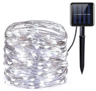 LAMPKI SOLARNE CHOINKOWE OGRODOWE 100 LED 10M