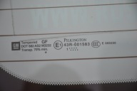 boot doors rear part OPEL MERIVA B II Z177